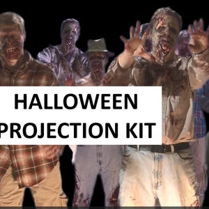 HALLOWEEN PROJECTION Kit with screen - FREE Shipping!