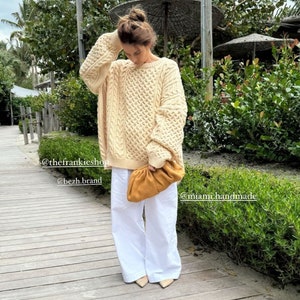 Handmade Large Clutch in Heavy Luxe Canvas Amber Color, Perfect for Casual Wear and Gifting image 7