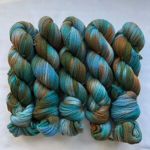 Kingfisher 4 ply hand dyed yarn