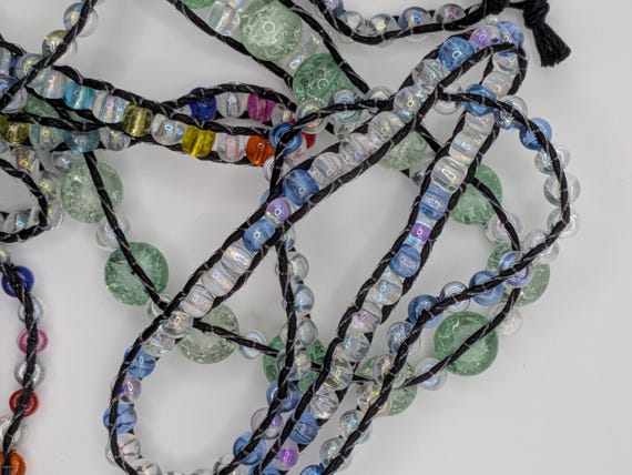Hand-Woven Ladder Wrap Bracelets: The Yarn of Life Collection