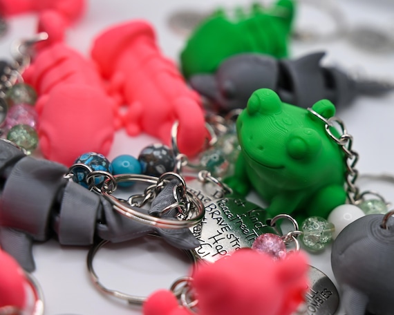 3D Printed Charm Keychains: The Tiny Companion