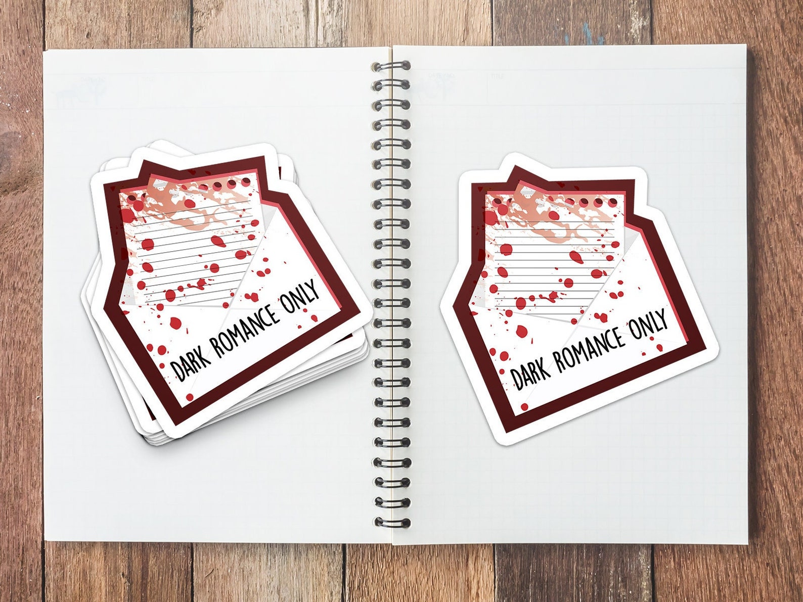Dark Romance Sticker Book Sticker Kindle Sticker Romance Etsy