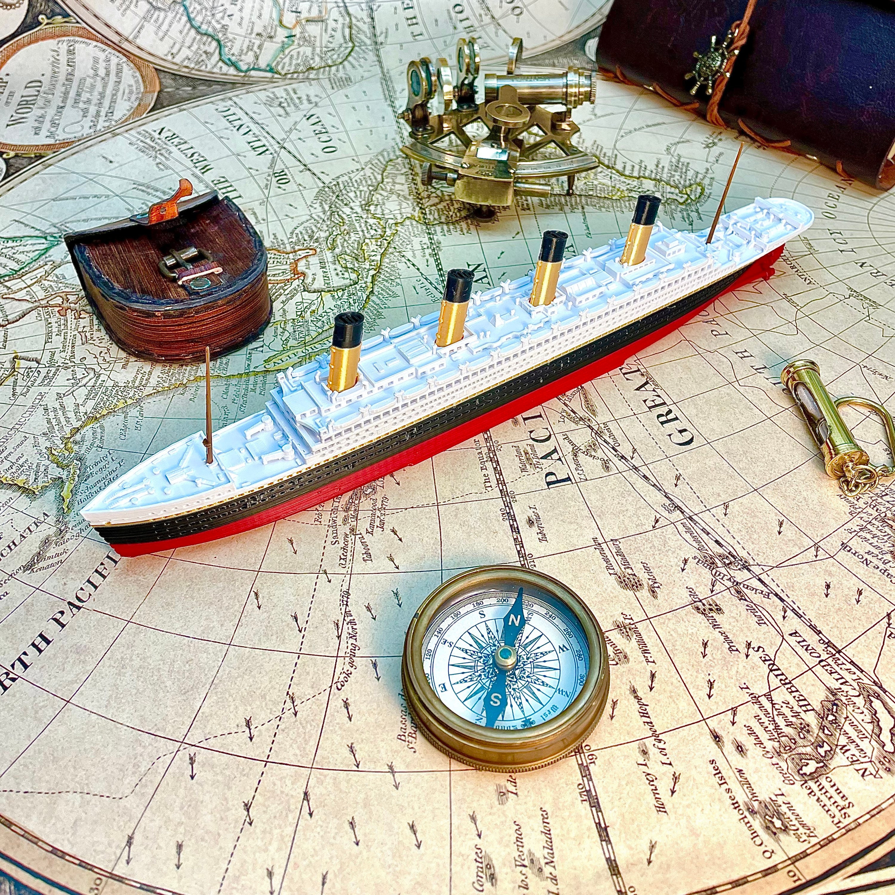 12インチ RMS オリンピックモデル、歴史ギフト、沈まないタイタニック