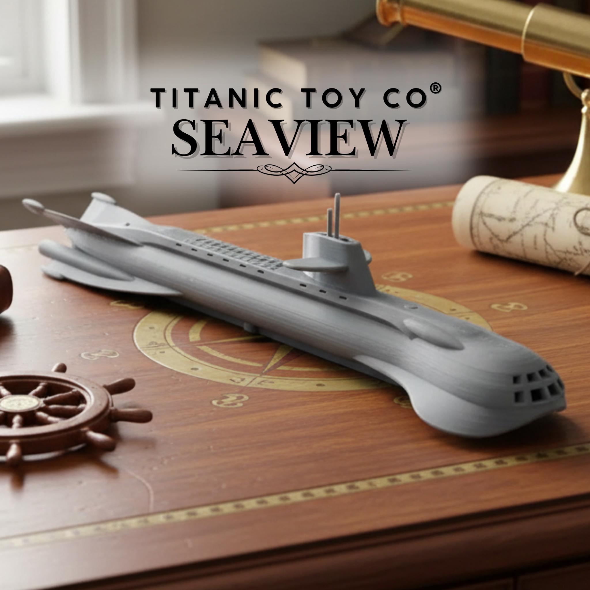置物 the bottom of the sea Voyage To The Bottom Of The Sea 1:32 Diecast Flying Sub Limited