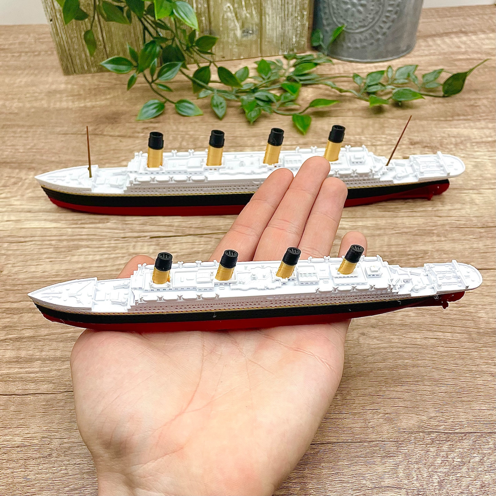 12 RMS Titanic Model Titanic Toy Titanic Cake Topper Etsy Australia