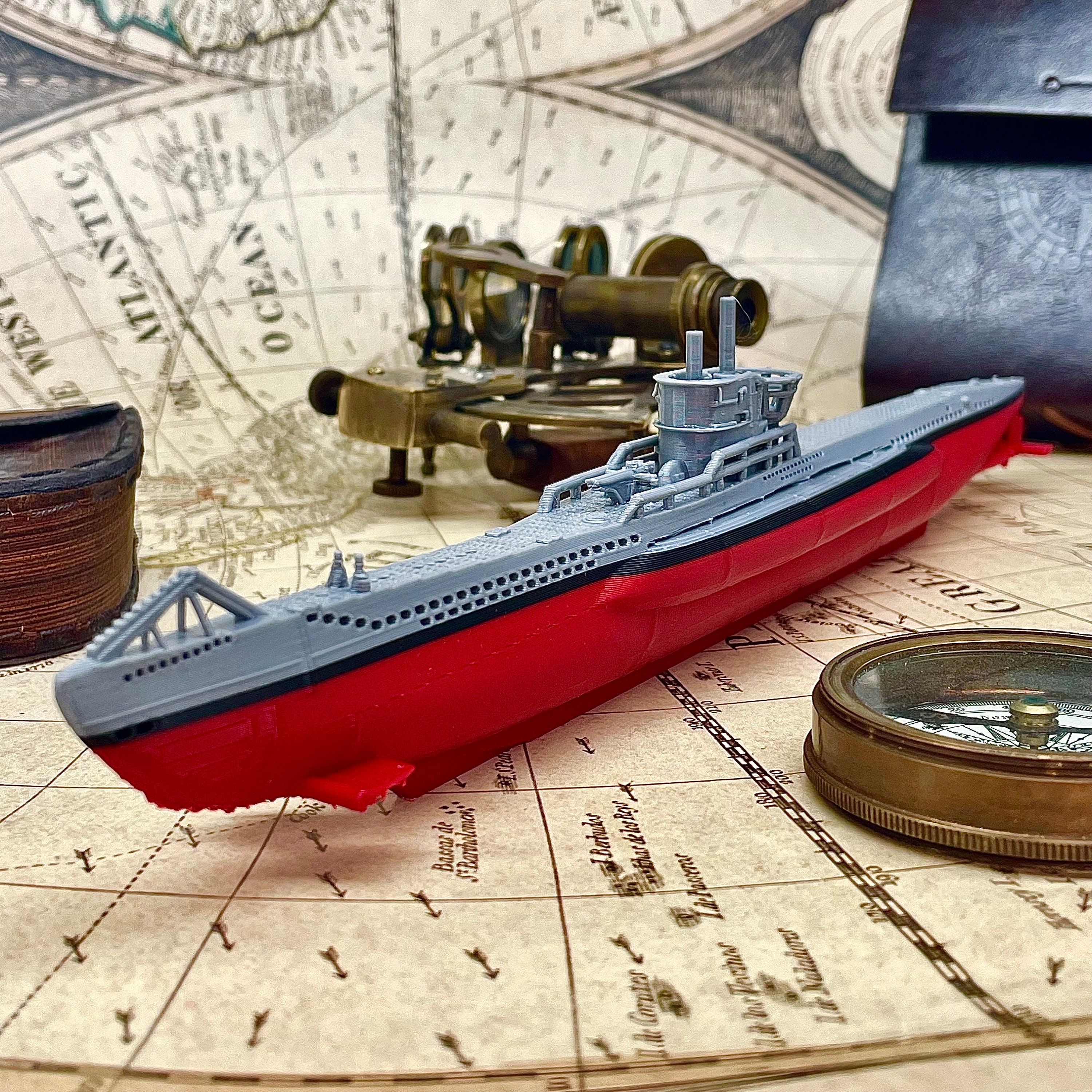 Deutsche 2. Weltkrieg U-Boot Typ VIIC/41 - Turm Stockfotografie