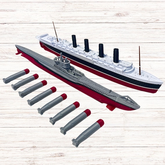 12インチ RMS ルシタニア号模型、タイタニック号のおもちゃ