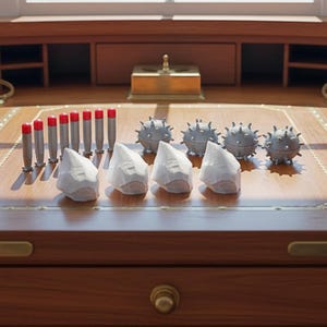 Extra IceBergs Torpedos or Sea mines, Titanic Toy for kids, Titanic Cake Topper,  Titanic toys gift, Toy boat, Toy Ship