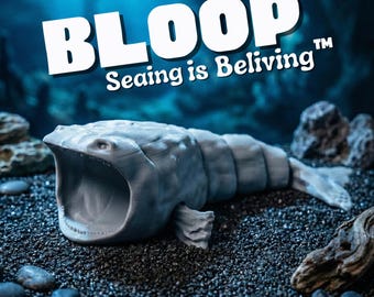 Bloop Sea Monster Toy, Mythical Deep Sea Creature Figurine, 6 Inch