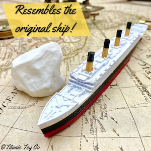 3 Pack RMS Titanic Model Britannic&Olympic Titanic Speelgoed, Titanic Cake Topper, Titanic Gift, Titanic Speelgoed voor kinderen, Titanic Ornament afbeelding 4