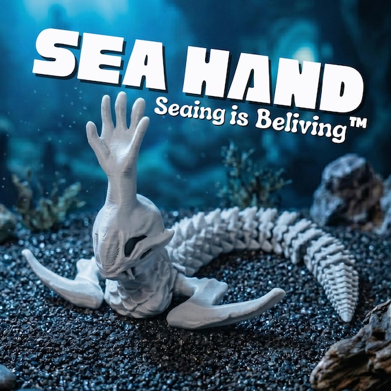 Sea Hand Monster Figurine - 6