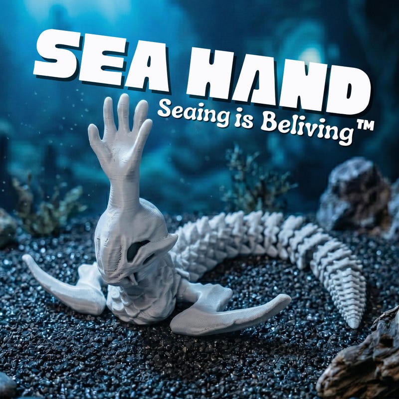 Hand Sea Monster Toy Etsy hand-sea-monster-toy-etsy