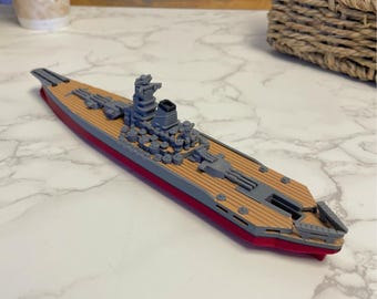 大和戦艦模型 - 10インチ 第二次世界大戦 日本海軍旗艦 コレクターズ