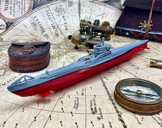 12” Uboat Submarine Model, Titanic Era Subarine, WW2 submarine, Titanic Toy, Titanic Model, Titanic Toys For Kids, Toy boat, Toy Ship