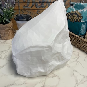Giant 9” Iceberg Model – Large Ocean Ice Formation Replica, Titanic Display Piece, Nautical Home Décor, Educational Geography Gift