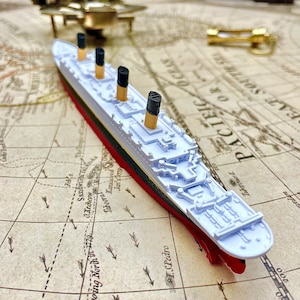 3 Pack RMS Titanic Model Britannic&Olympic Titanic Toy, Titanic Cake Topper, Titanic Gift, Titanic Toys For Kids, Titanic Ornament image 5
