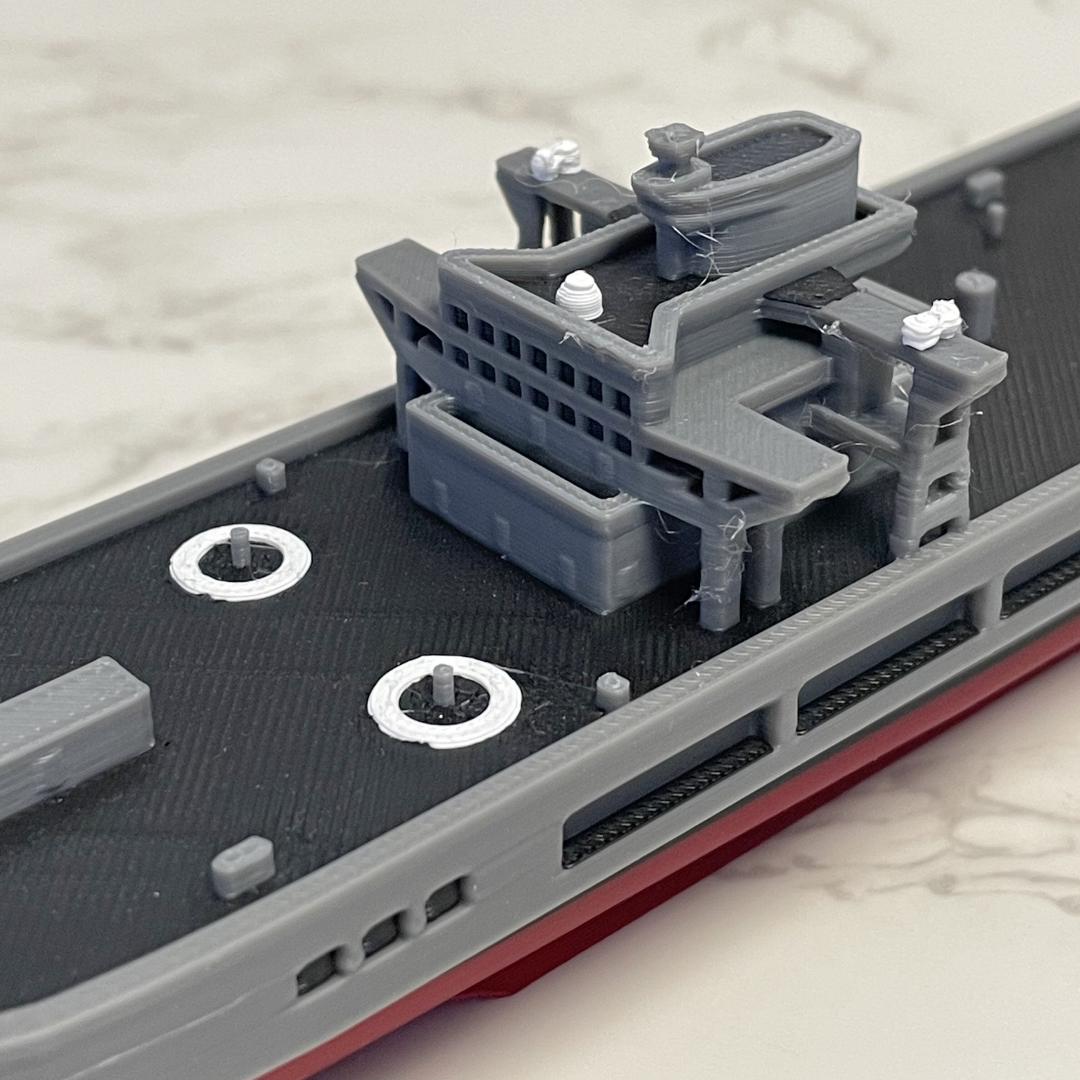 USS Blue Ridge-class (LCC) Amphibious Command Ship Model – 10” Flagship ...