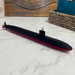 12” Los Angeles-Class Submarine Model,  Unitedstates Military Submarine, Titanic Toy, Titanic Model, Titanic Toys For Kids, Toy boat
