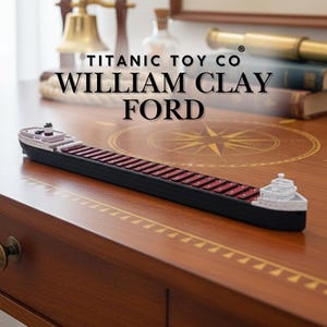 12” William Clay Ford Freighter Model, Titanic Toy, Titanic Cake Topper, Titanic Boat, Toys For Kids Titanic Model, Toy boat, Toy Ship