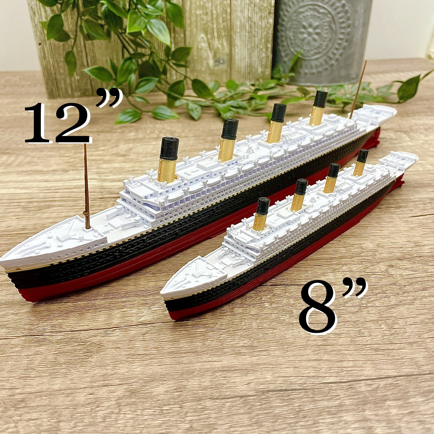 12インチ RMS オリンピックモデル、歴史ギフト、沈まないタイタニック