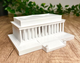 Lincoln Memorial Replica, Lincoln Geschenk, Washington DC Geschenk Weißes Haus Spielzeug, Präsident Geschenk, USA Geschenk, US Capital Building Geschenk