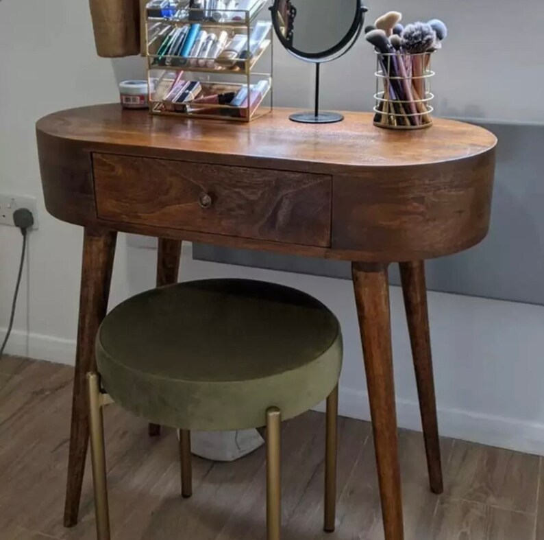 Slim Dressing Table Small Dressing Table Mid Century Etsy