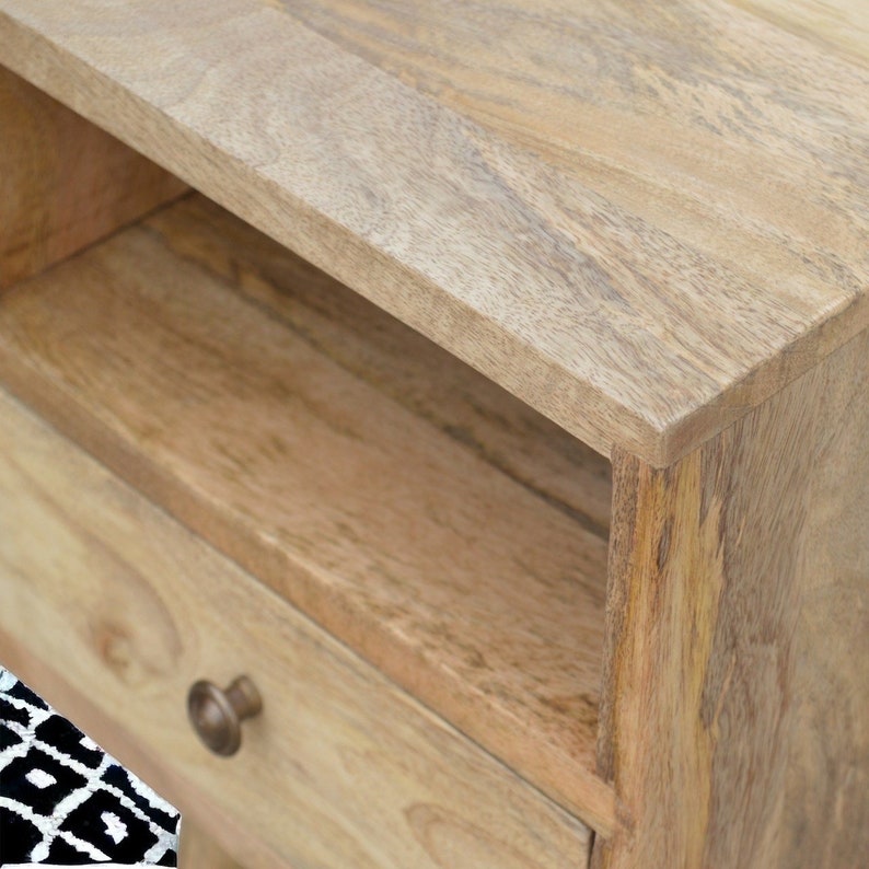 Small Bedside Table Slim Bedside Table Minimalist Bedside Etsy UK