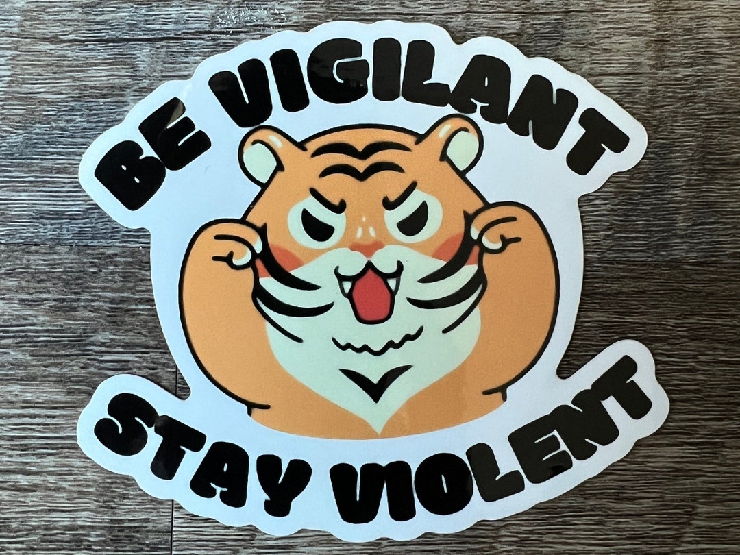 Tigerman Sticker Tiger Sticker - Etsy