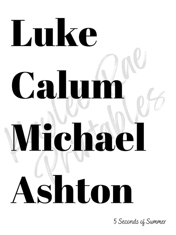 5sos Names Luke 5sos-names-luke