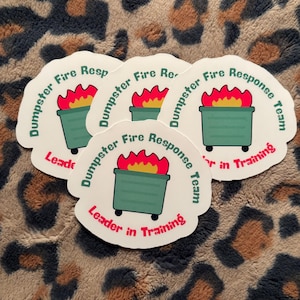 Dumpster Fire Response - Leader in Training