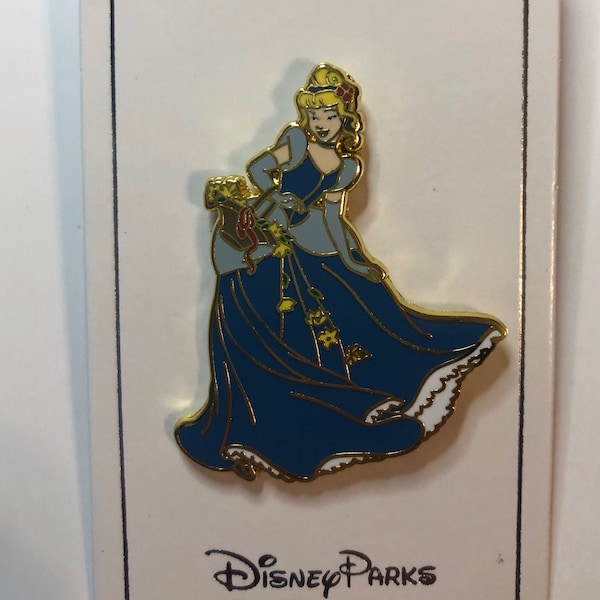 Disney Cinderella Pin New Disney Princess Pin Cinderella Blue Dress New Pin