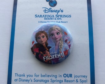 Disney Saratoga Springs Resort & Spa knop Frozen II bedankkaart knop