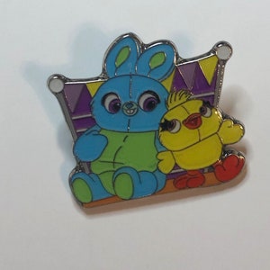 Disney Pixar Bunny Ducky Toy Story Pin Shanghai Disneyland SDR Game Prize Pin New