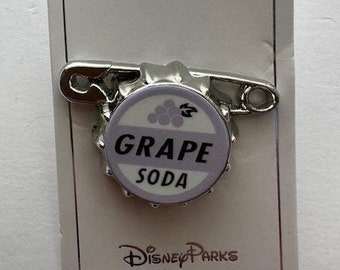 Disney Pixar Up Grape Soda-speld Nieuw kroonkurkspeld-badge Carl Gives to Ellie Pin