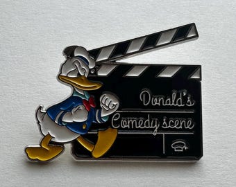 Disney Miniso-gelicentieerde Donald Duck 2025 Old Movie Collection Mystery AP-pin