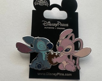 Disney Stitch Pin Stitch and Angel Drinking From Coconuts Lilo Stitch nieuwe pin