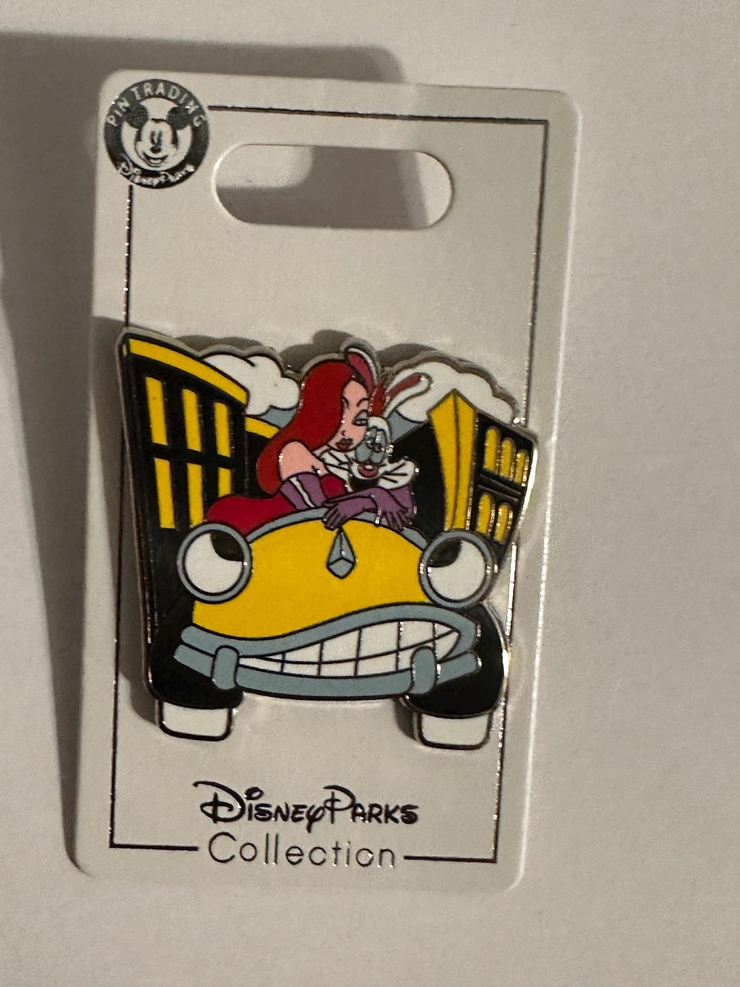 Disney Jessica and Roger Rabbit Pin in Taxi Cab Benny Lenny the Cab OE ...