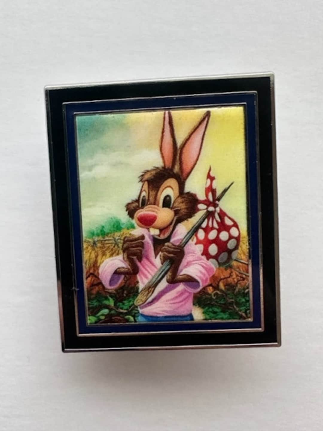 Disney’s Splash Mountain Fantasy Pin Bret Rabbit Attraction Portrait ...