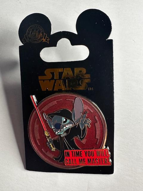 ディズニー スター・ウォーズ スティッチ 皇帝パルパティーン ピン 新 