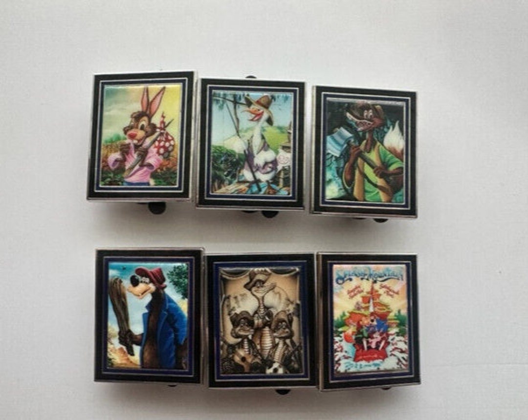 Disneys Splash Mountain Fantasy Pins Attraction Portrait Photo Pin Disneys Splash Mountain Fantasy Pins Attraction Portrait Photo Pin