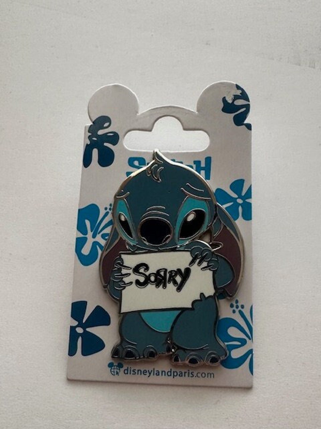 Disney Stitch Pin Stitch With Sorry Sign Disneyland Lilo Stitch 2021 ...