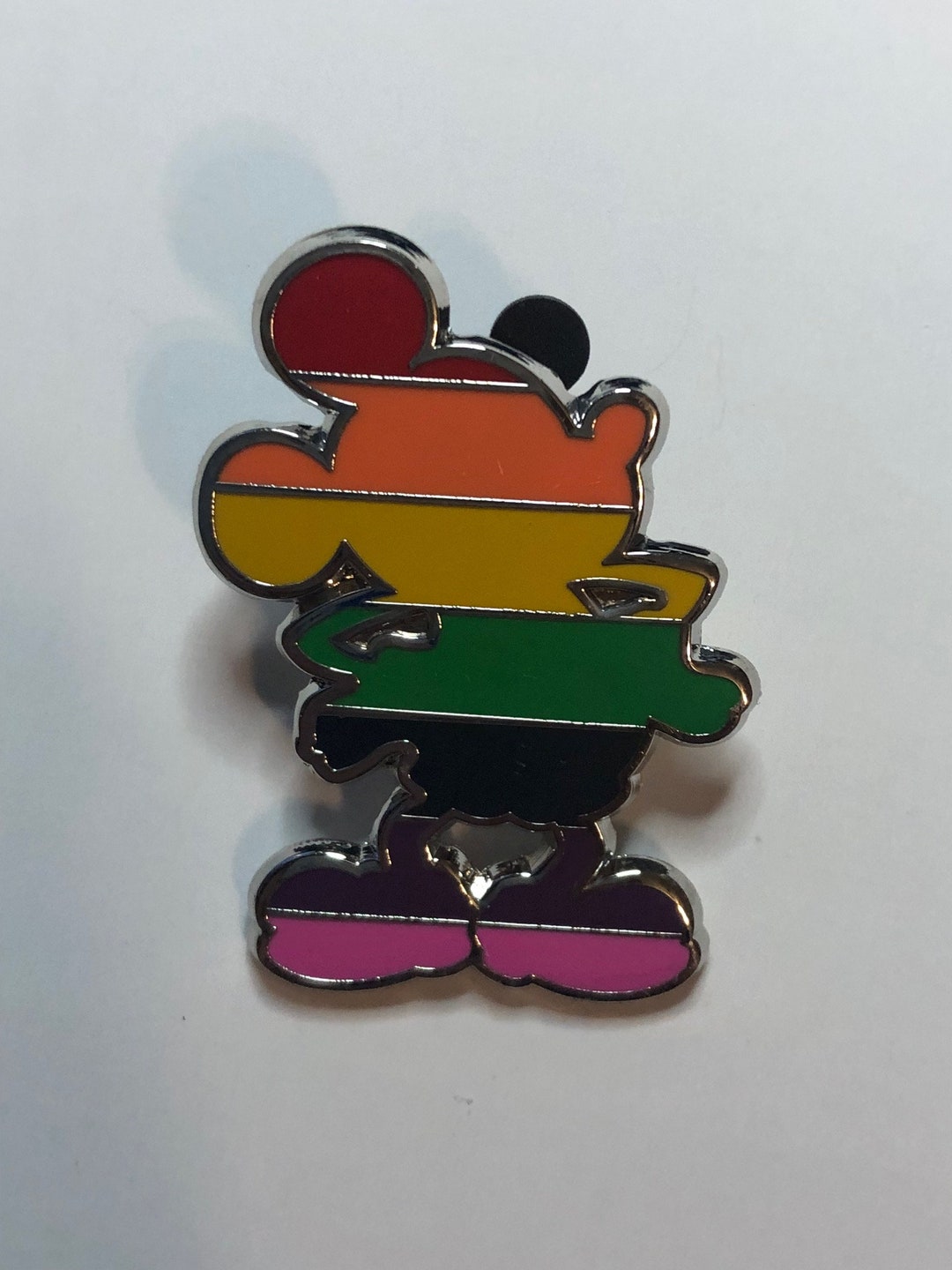 Disney's Mickey Mouse Pin 2021 Disney's Rainbow Collection Pin Pride ...