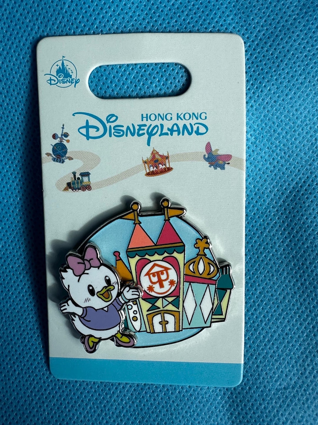 Hong Kong Disneyland Daisy Duck Its A Small World Pin New HKDL Pin Etsy