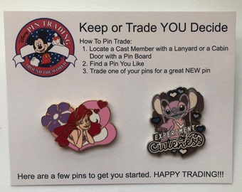 Disney Pin Trading Collecting Startset Fish Extender Gift Trading Pins 2 willekeurige pins en kaart grotere cruise Fish Extender-pinnen