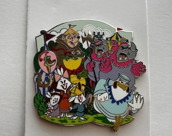 Disney Parks Robin Hood Supporting Cast Pin Family Cluster New 2023 Pin