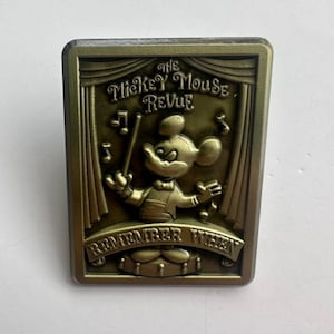 Disney Remember When Pin Mickey Mouse Revue LE Pin Magic Kingdom