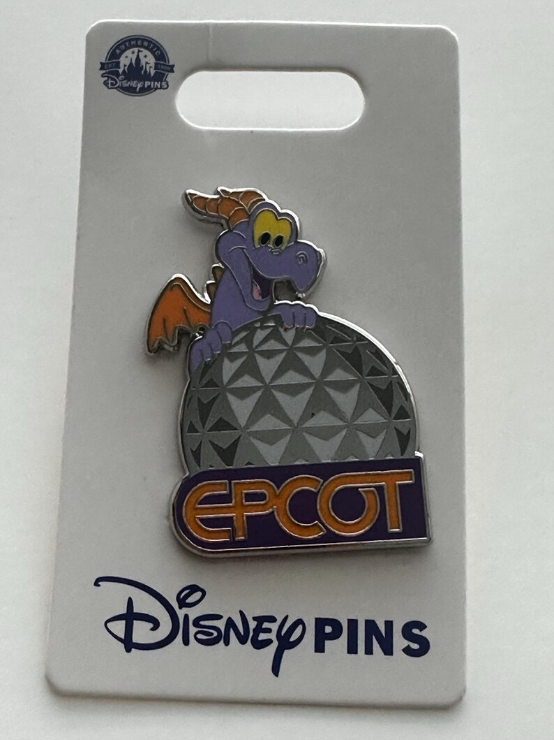 Disney Figment Pin EPCOT Dragon Spaceship Earth Ball Journey Into ...