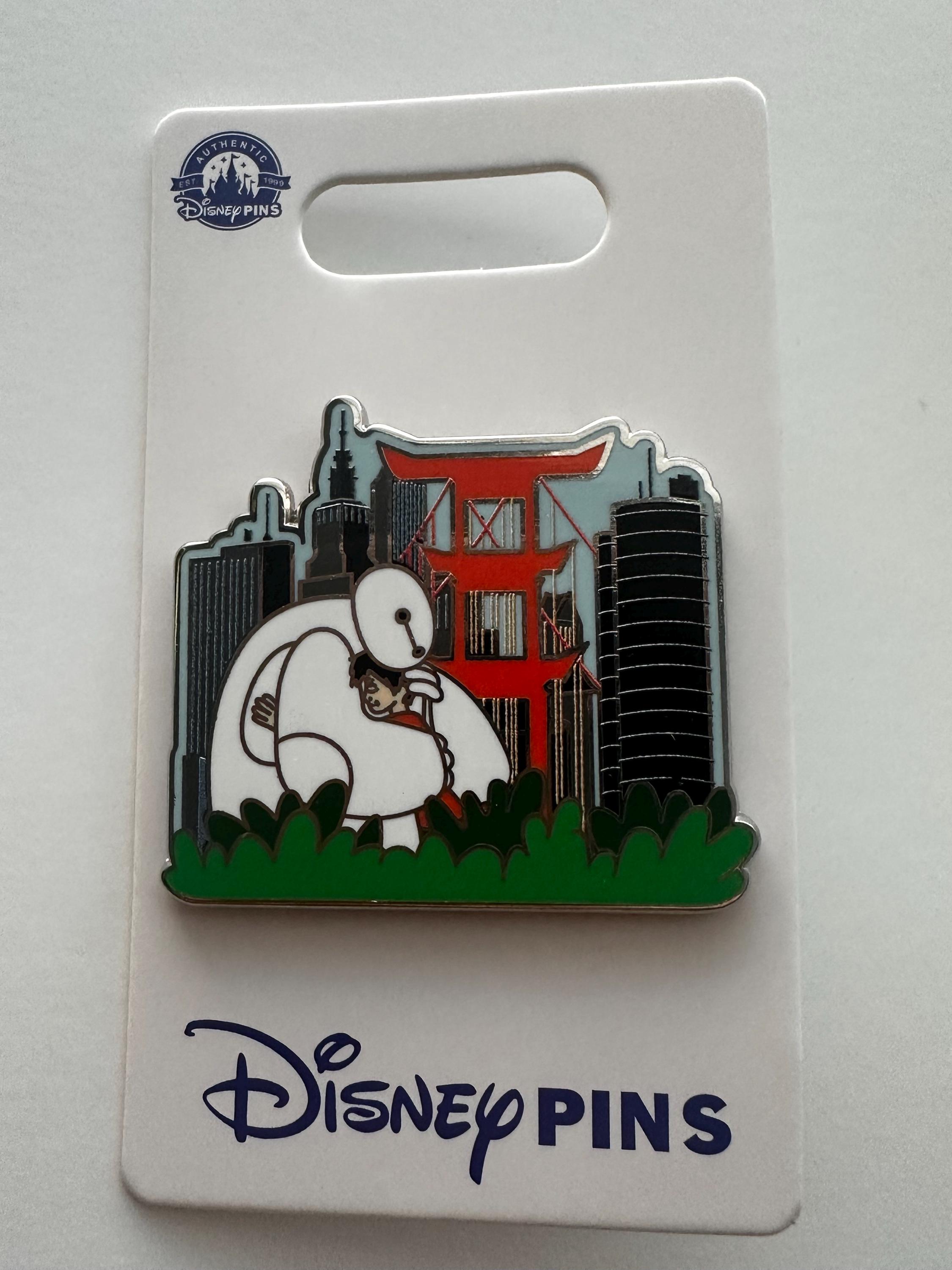 Disney Hiro and Baymax Hugging in San Fransokyo Pin Big Hero 6