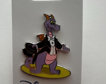 Disney Figment Mask Pin Figment in Christmas Wreath With Mask