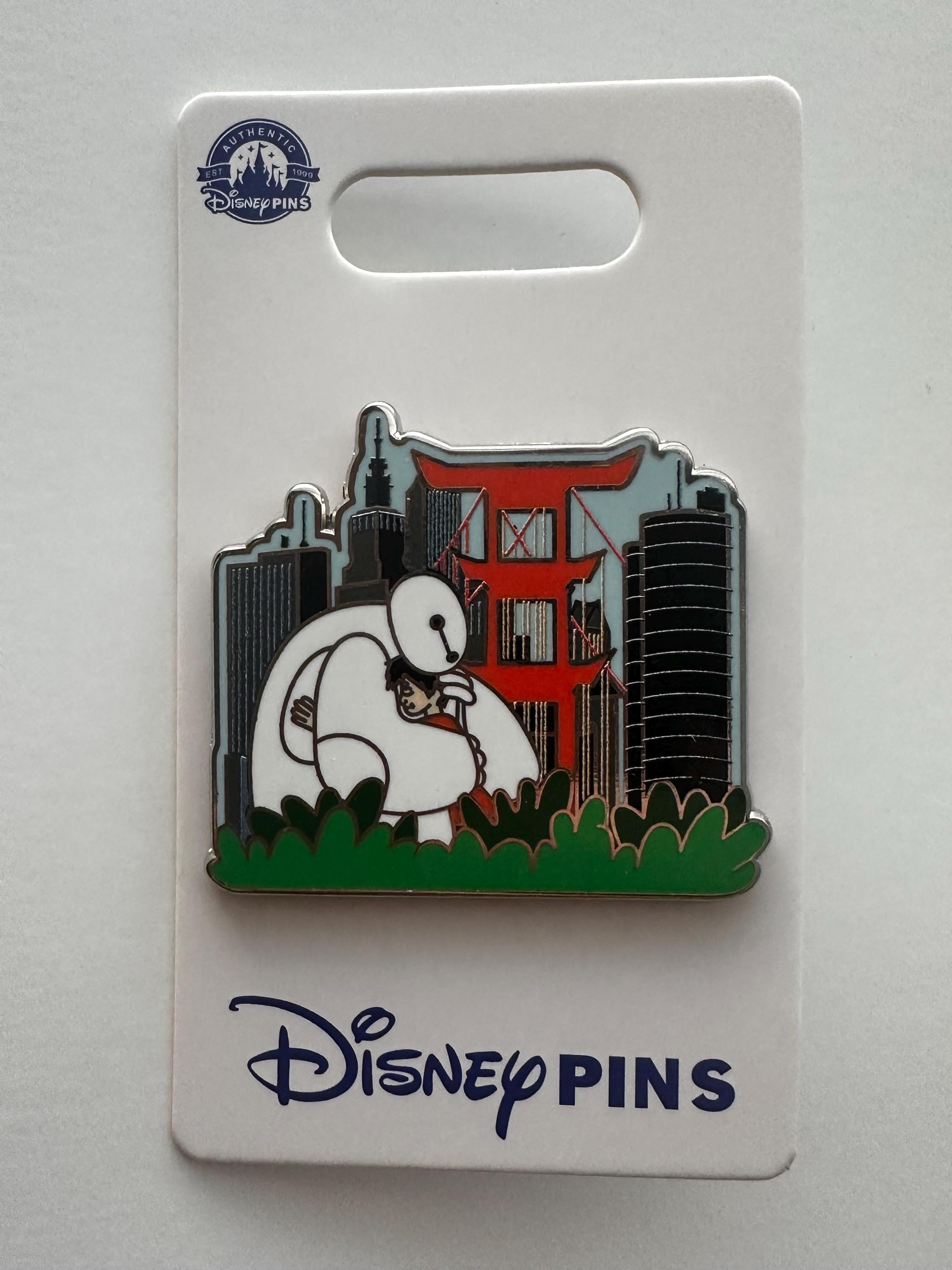 Disney Hiro and Baymax Hugging in San Fransokyo Pin Big Hero 6